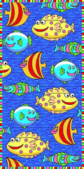 Funny Fish Towel